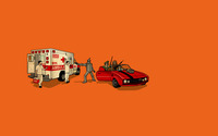 Wizard of Oz characters robbing the ambulance wallpaper 1920x1200 jpg