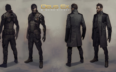 Adam Jensen - Deus Ex: Mankind Divided wallpaper