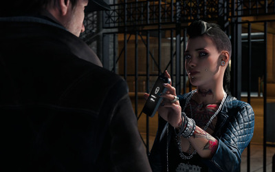 Aiden Pearce and Clara Lille - Watch Dogs wallpaper