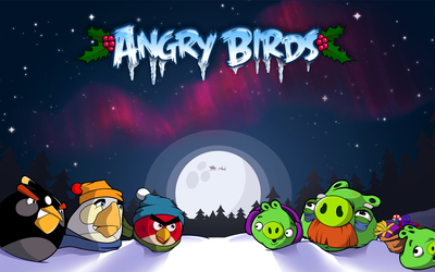 Angry Birds Seasons: Season's Greedings wallpaper