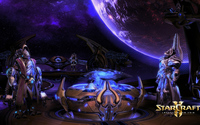 Artanis and Karax in StarCraft II: Legacy of the Void wallpaper 1920x1080 jpg