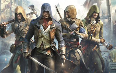 Assassin's Creed heroes wallpaper