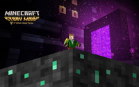 Axel in Minecraft: Story Mode wallpaper 3840x2160 jpg