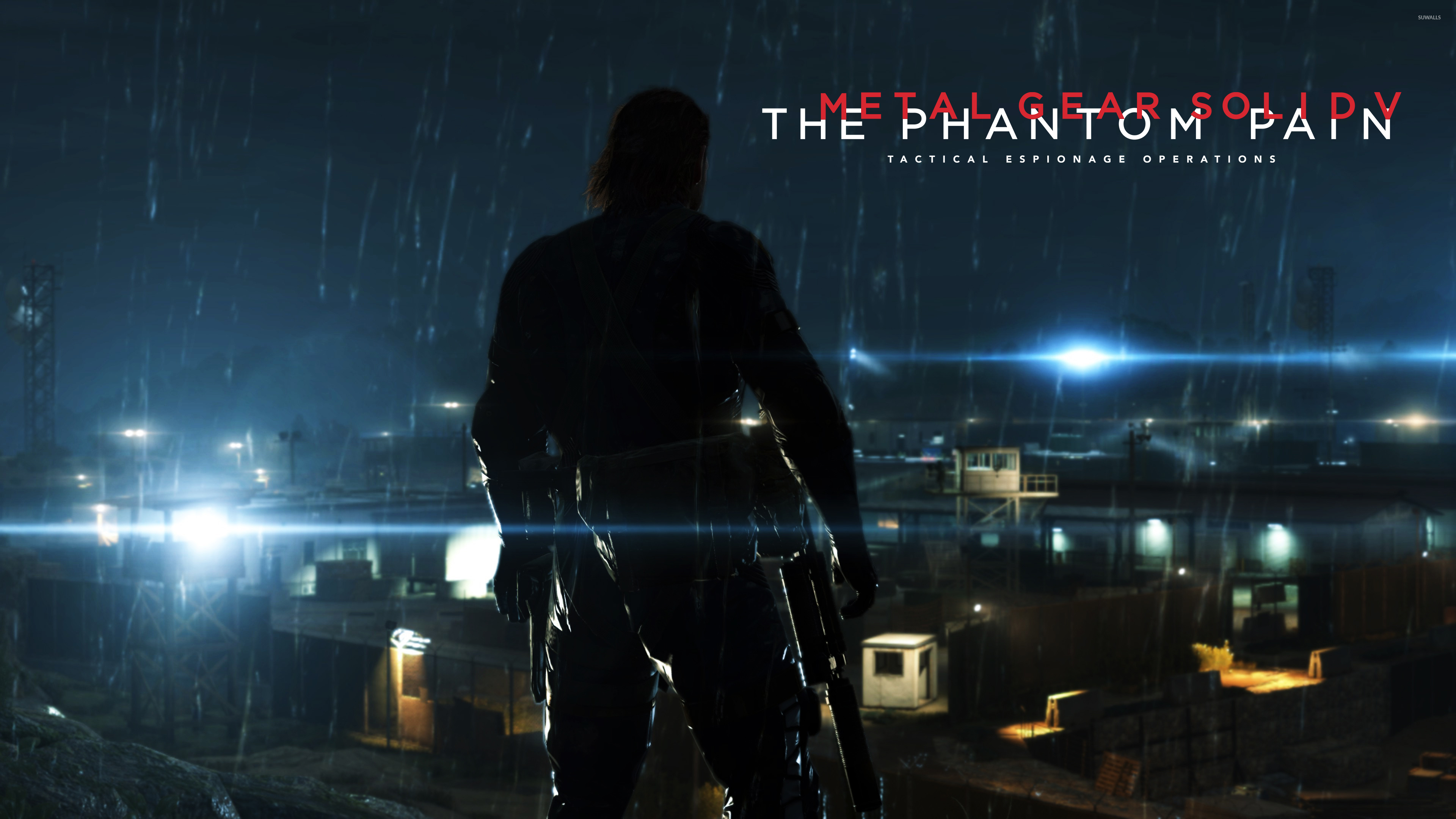 Big Boss In Metal Gear Solid V The Phantom Pain Wallpaper