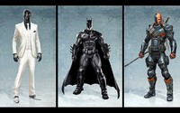 Black Mask, Batman and Deathstroke - Batman: Arkham Origins wallpaper 1920x1080 jpg