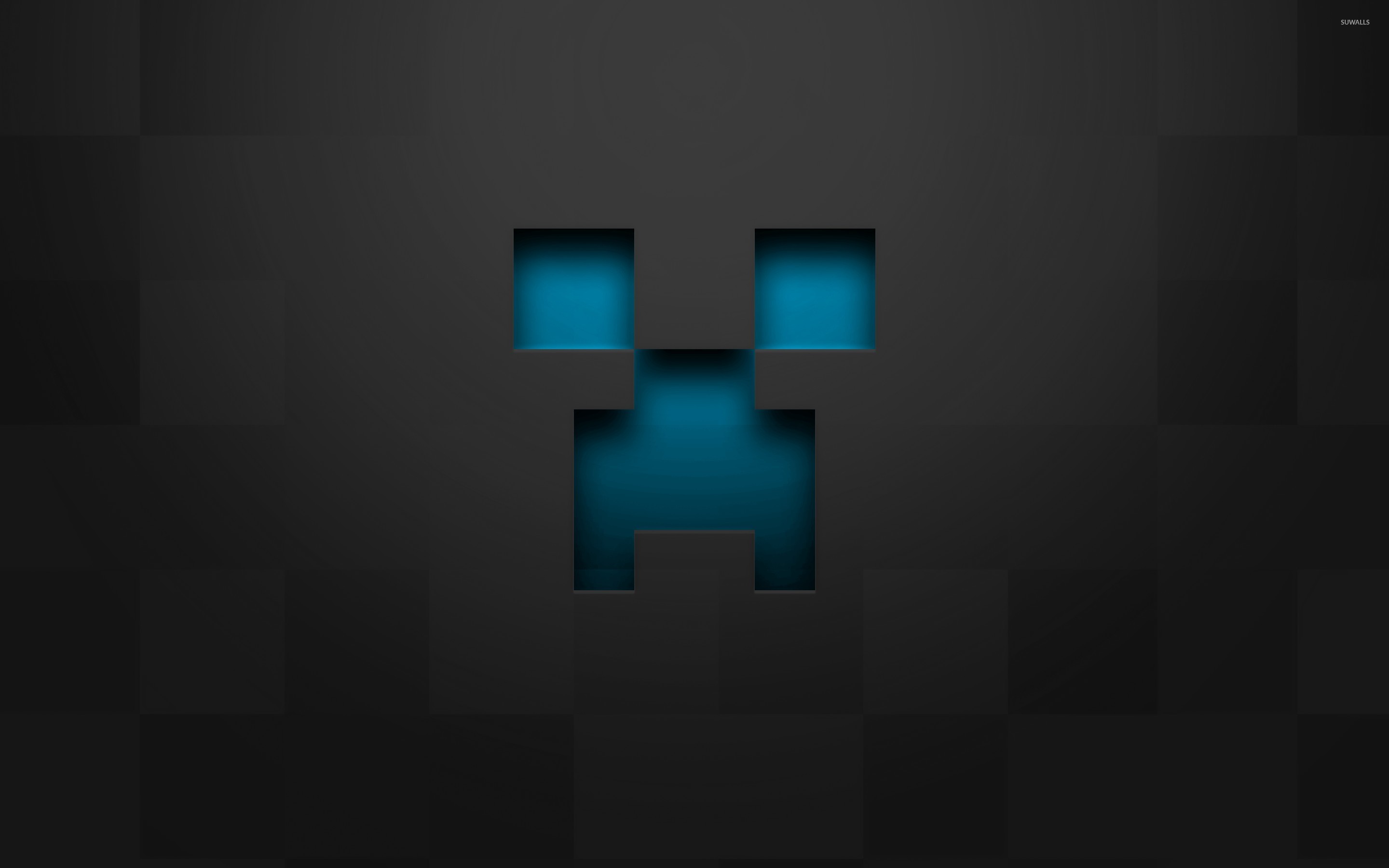 Blue Mini Creeper wallpaper - Game wallpapers - #47516