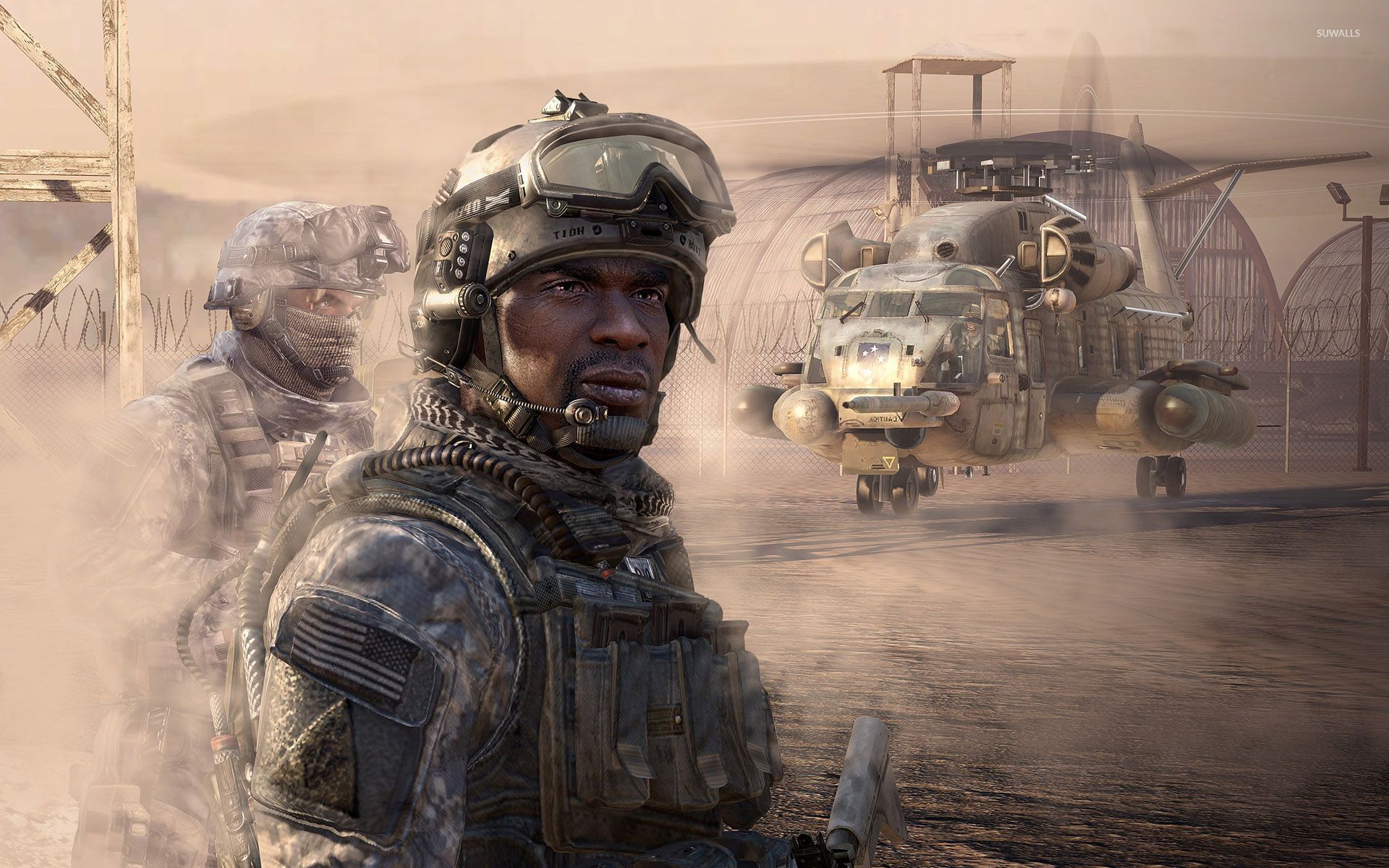 Call of Duty: Modern Warfare 2 soldiers wallpaper - Game wallpapers ...