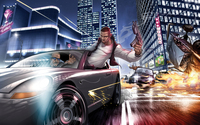 Car chase in Grand Theft Auto wallpaper 1920x1200 jpg