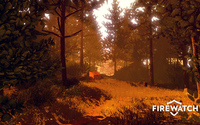 Clearing in the woods in Firewatch wallpaper 1920x1080 jpg