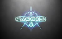 Crackdown 3 logo on a silver wall wallpaper 3840x2160 jpg