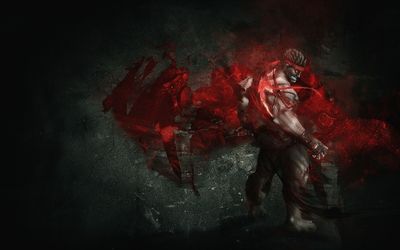 Evil Ryu - Street Fighter wallpaper