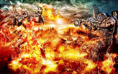 Gears of War 3 [10] wallpaper