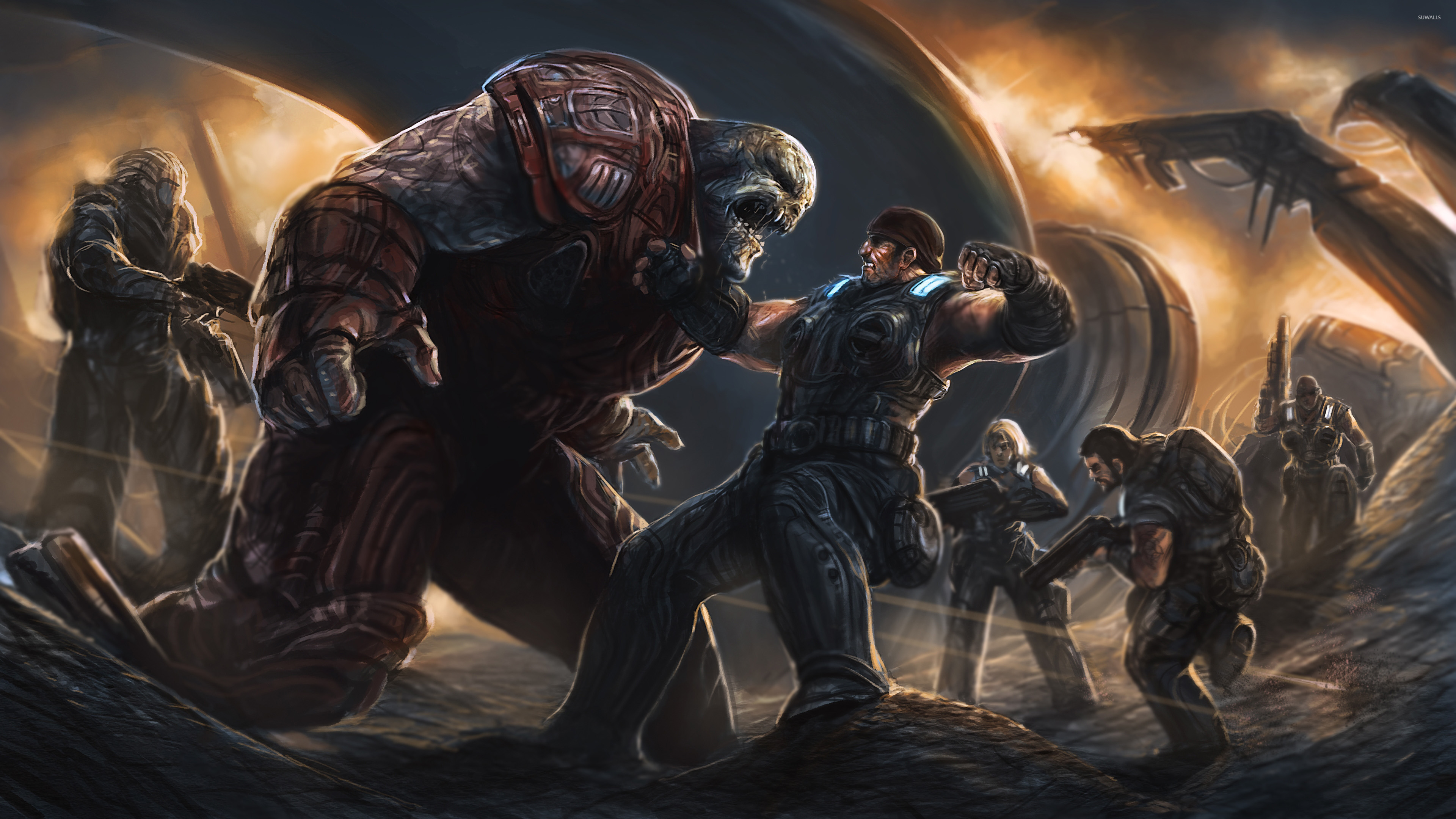 gears of war wallpaper