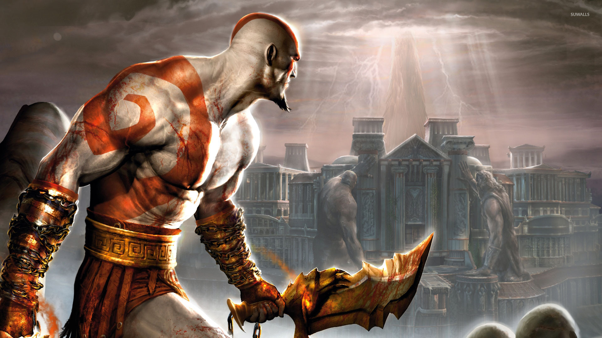 GOD OF WAR 2, HD wallpaper