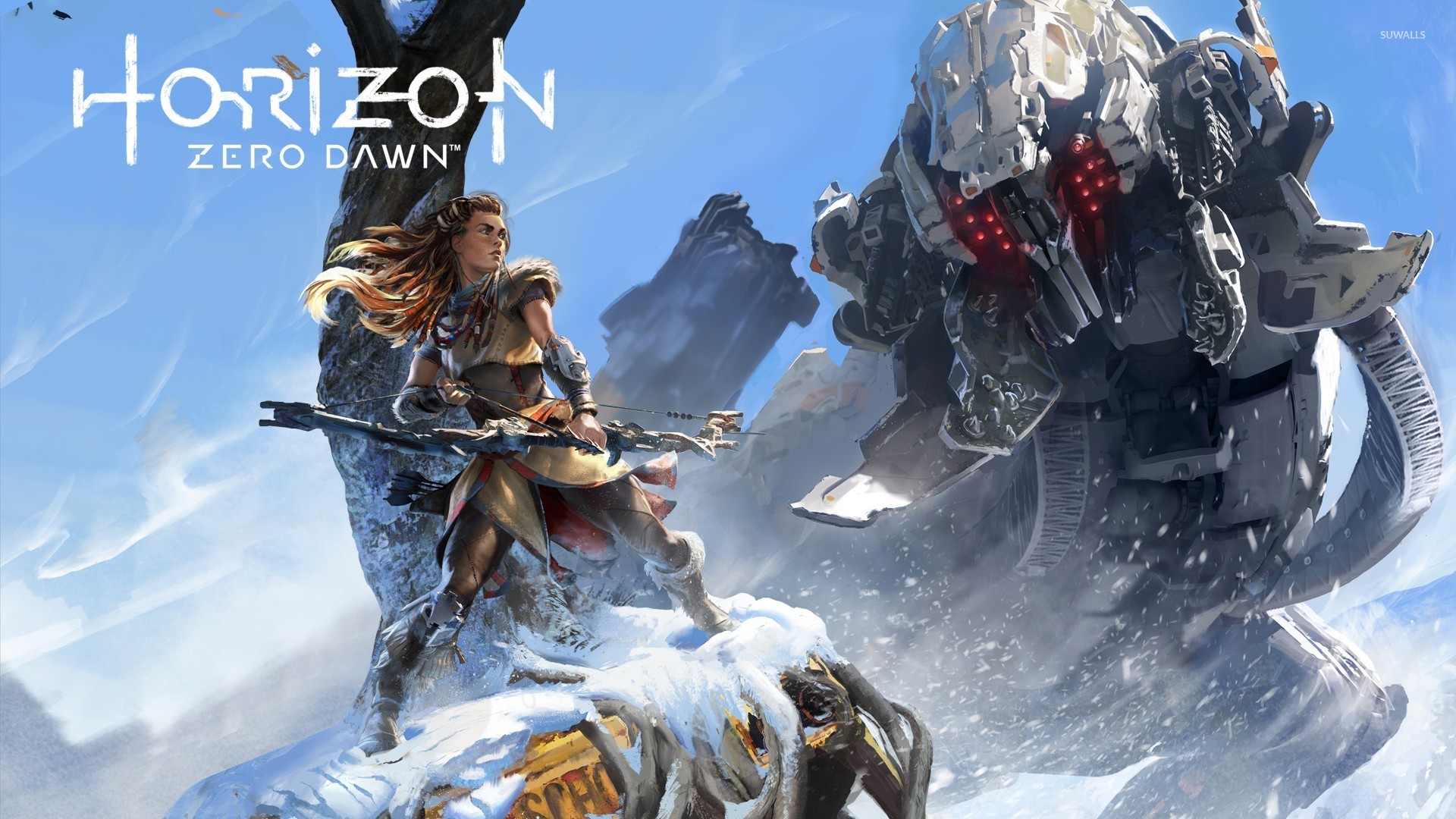 Frozen Horizon Zero Dawn Wallpaper Game Wallpapers