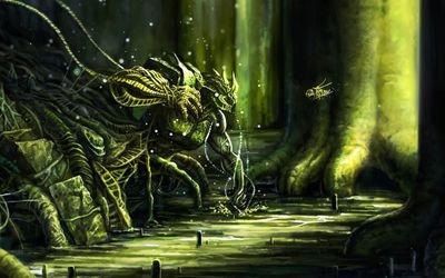 Insect Matriarch - Final Fantasy wallpaper