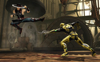 Kung Lao and Sektor - Mortal Kombat wallpaper 2560x1440 jpg