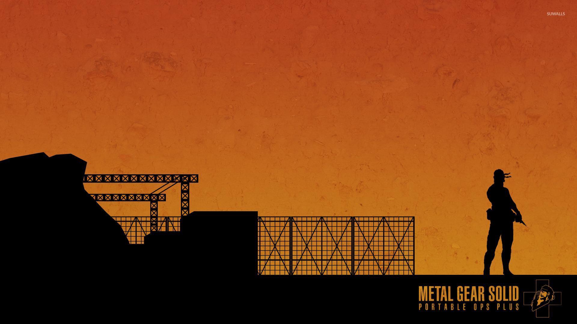 Made a simple MGSV wallpaper inspired by the MGS3 menu color scheme What  do you guys think  rmetalgearsolid