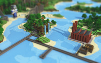 Minecraft cityscape wallpaper 1920x1080 jpg