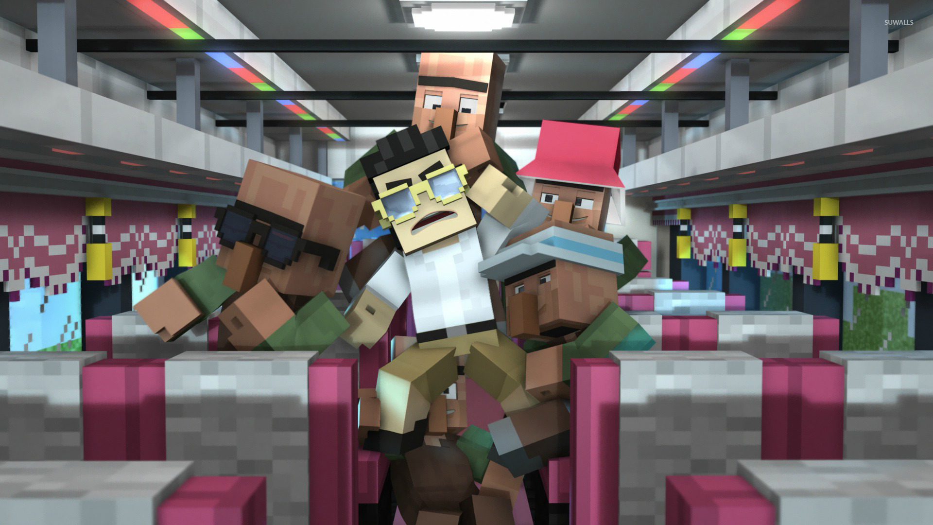 Minecraft Gangnam Style wallpaper - Game wallpapers - #15991
