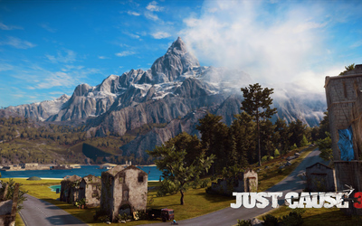 Mountain in Medici - Just Cause 3 Wallpaper