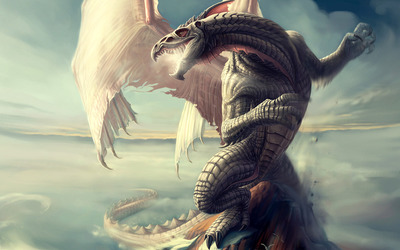 Neverwinter Nights Dragon wallpaper
