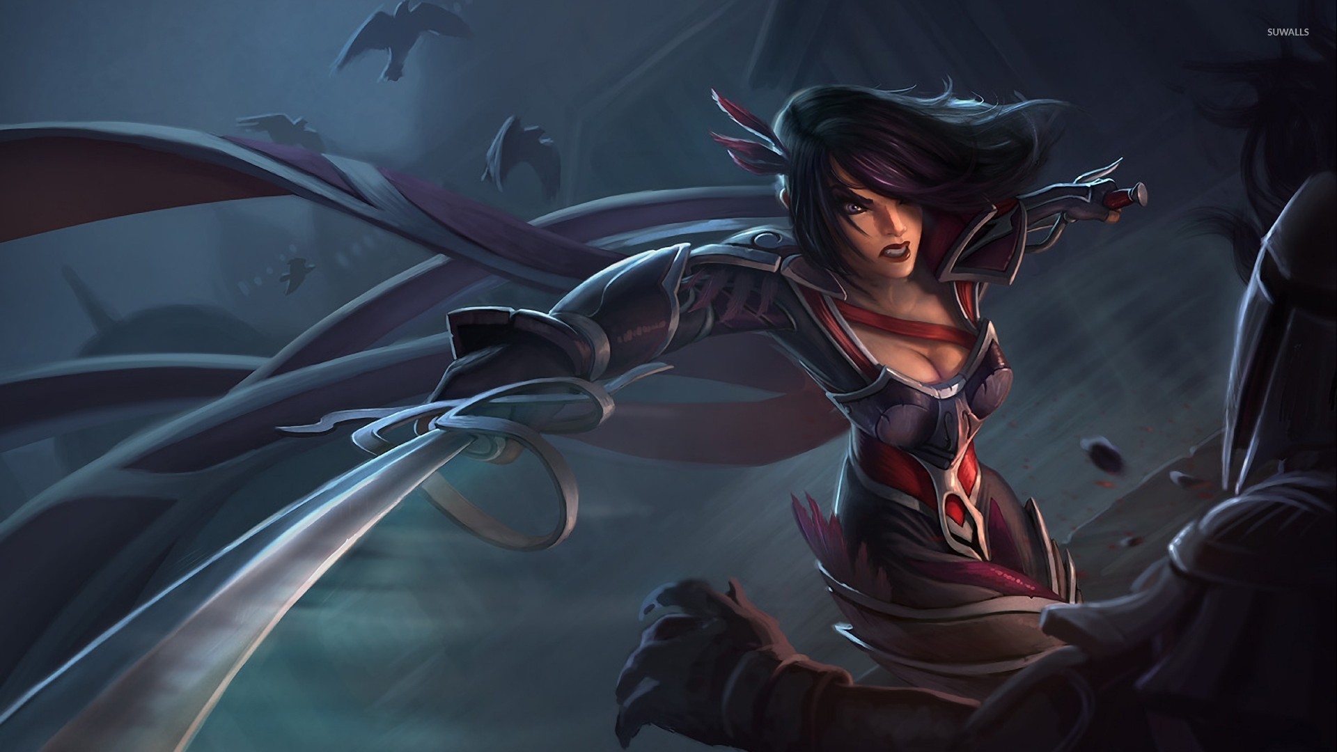 Nightraven Fiora - League of Legends wallpaper - Game wallpapers - #20572