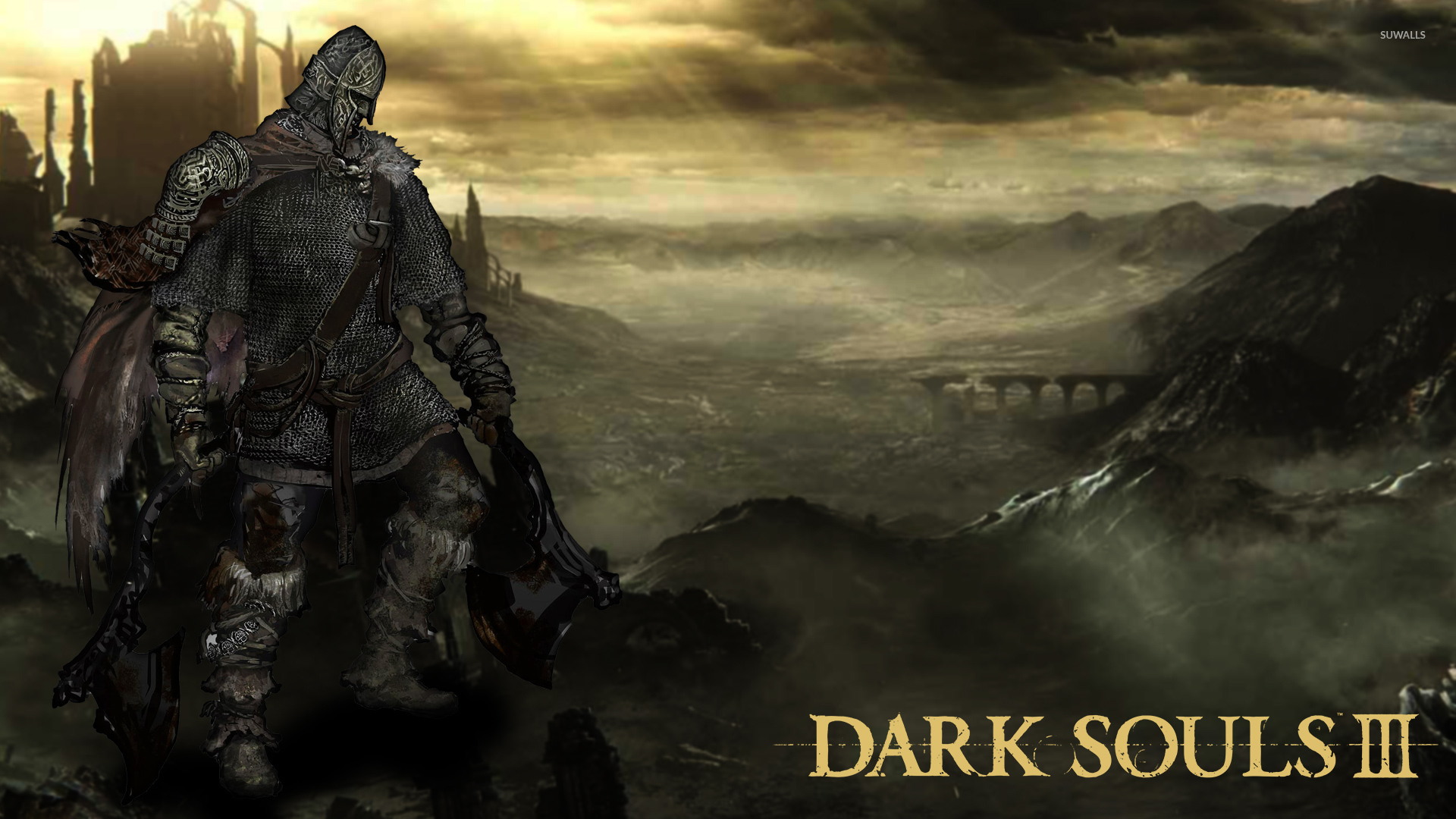 Violent video games Northern Warrior in in Dark Souls III 