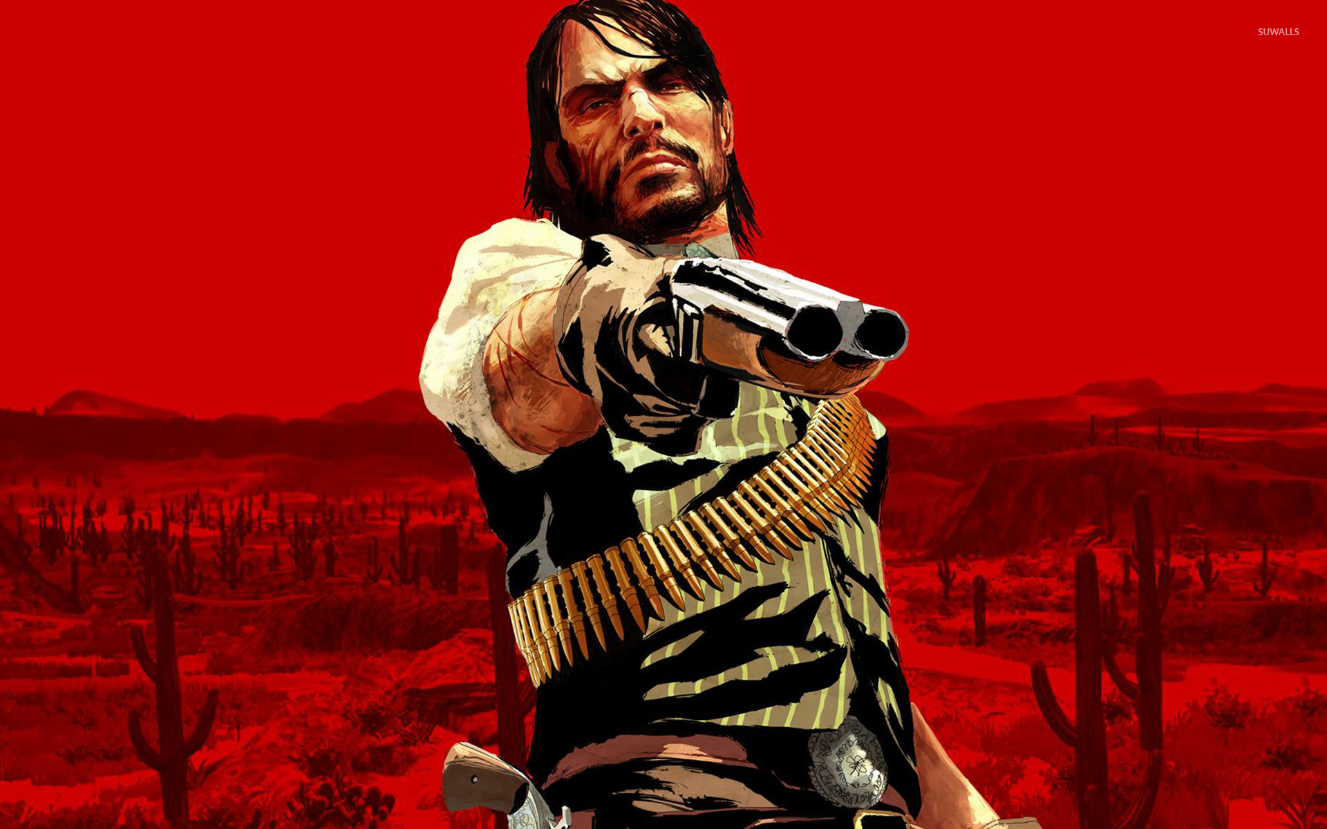 Заставка red dead redemption