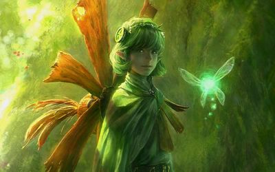 Saria - The Legend of Zelda Ocarina of Time wallpaper