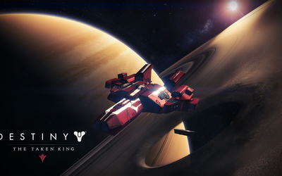 Spaceship in Destiny: The Taken King wallpaper