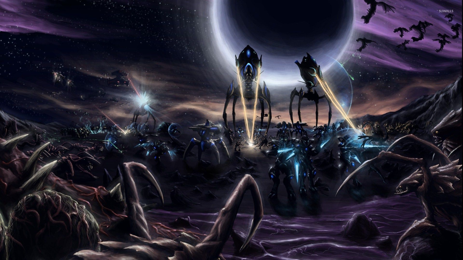 android starcraft ii wallpapers