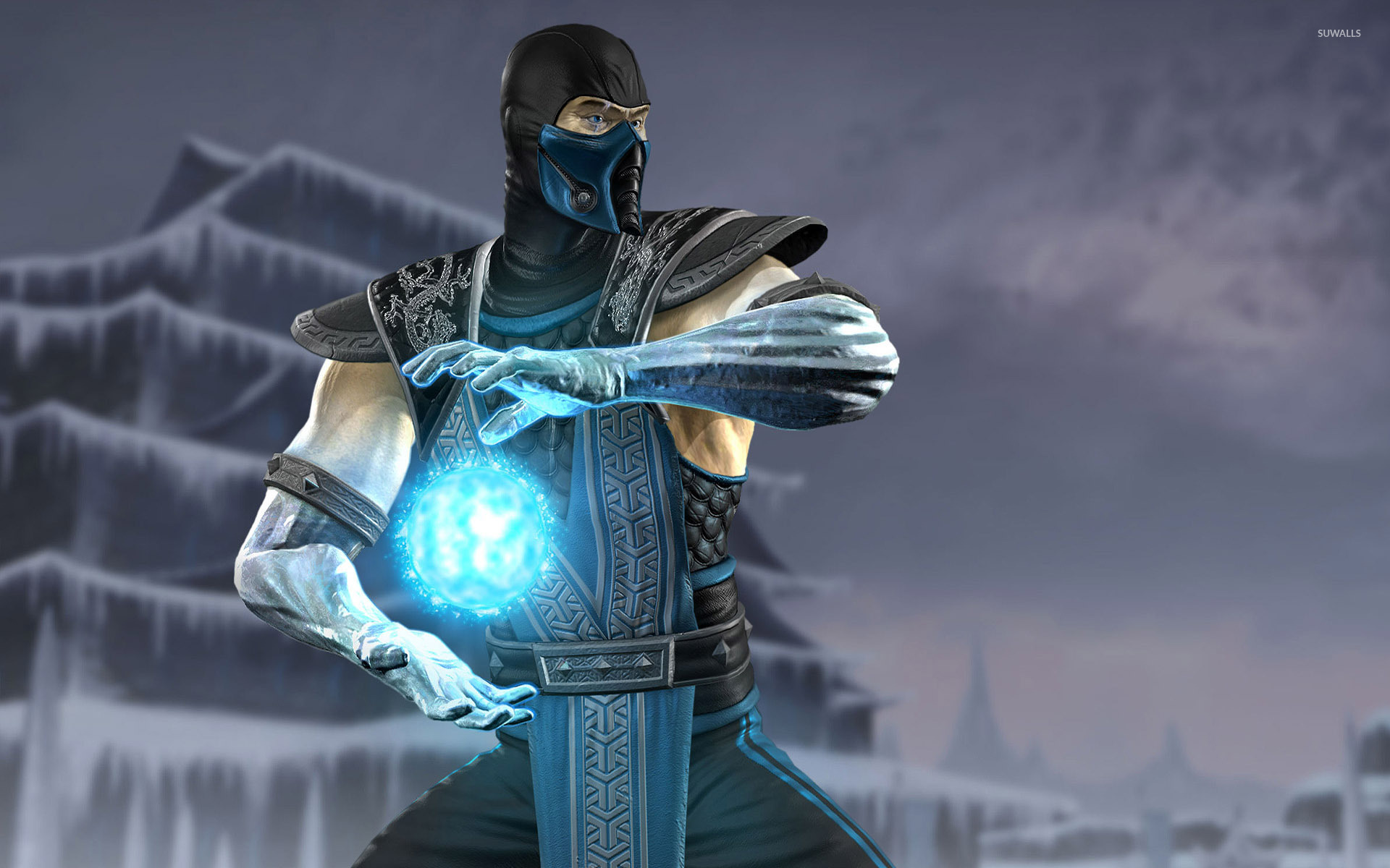 Download Subzero Wallpaper Character Fictional Computer Mortal Kombat HQ  PNG Image  FreePNGImg