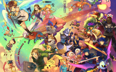Super Smash Bros wallpaper