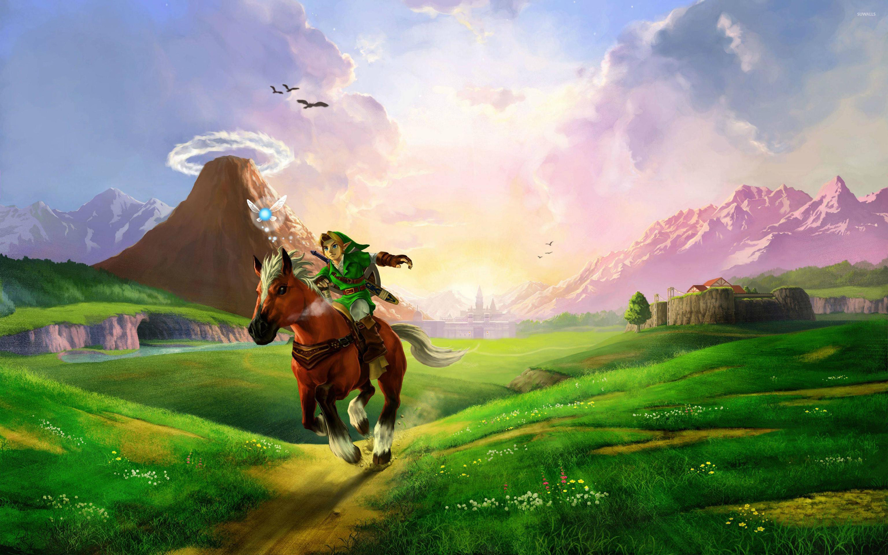 The Legend Of Zelda Ocarina Of Time Wallpaper Game Wallpapers 17654