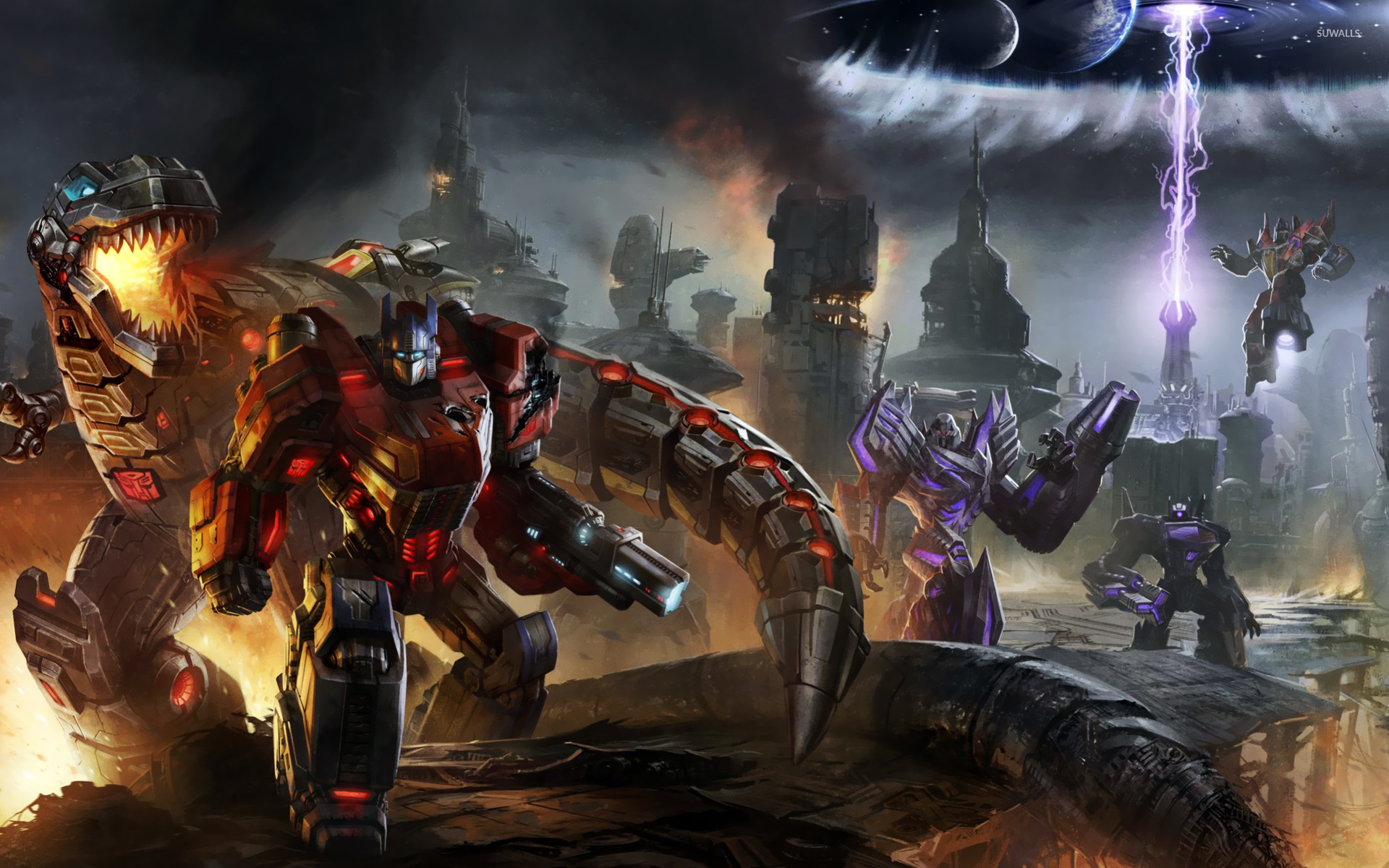 Transformers Fall of Cybertron PC Game Free Download