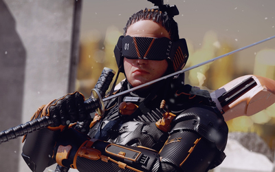Warrior with swords in Metal Gear Rising: Revengeance wallpaper