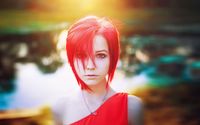 Beautiful redhead in the sun wallpaper 1920x1080 jpg