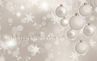 Christmas baubles wallpaper 3840x2160 jpg