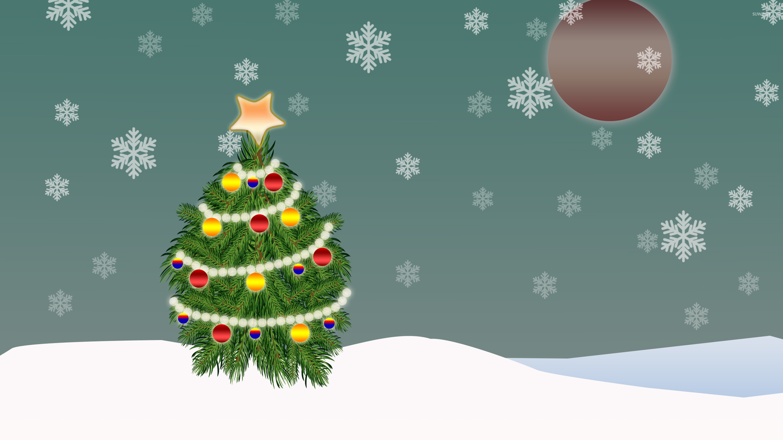 Christmas tree [11] wallpaper - Holiday wallpapers - #35536