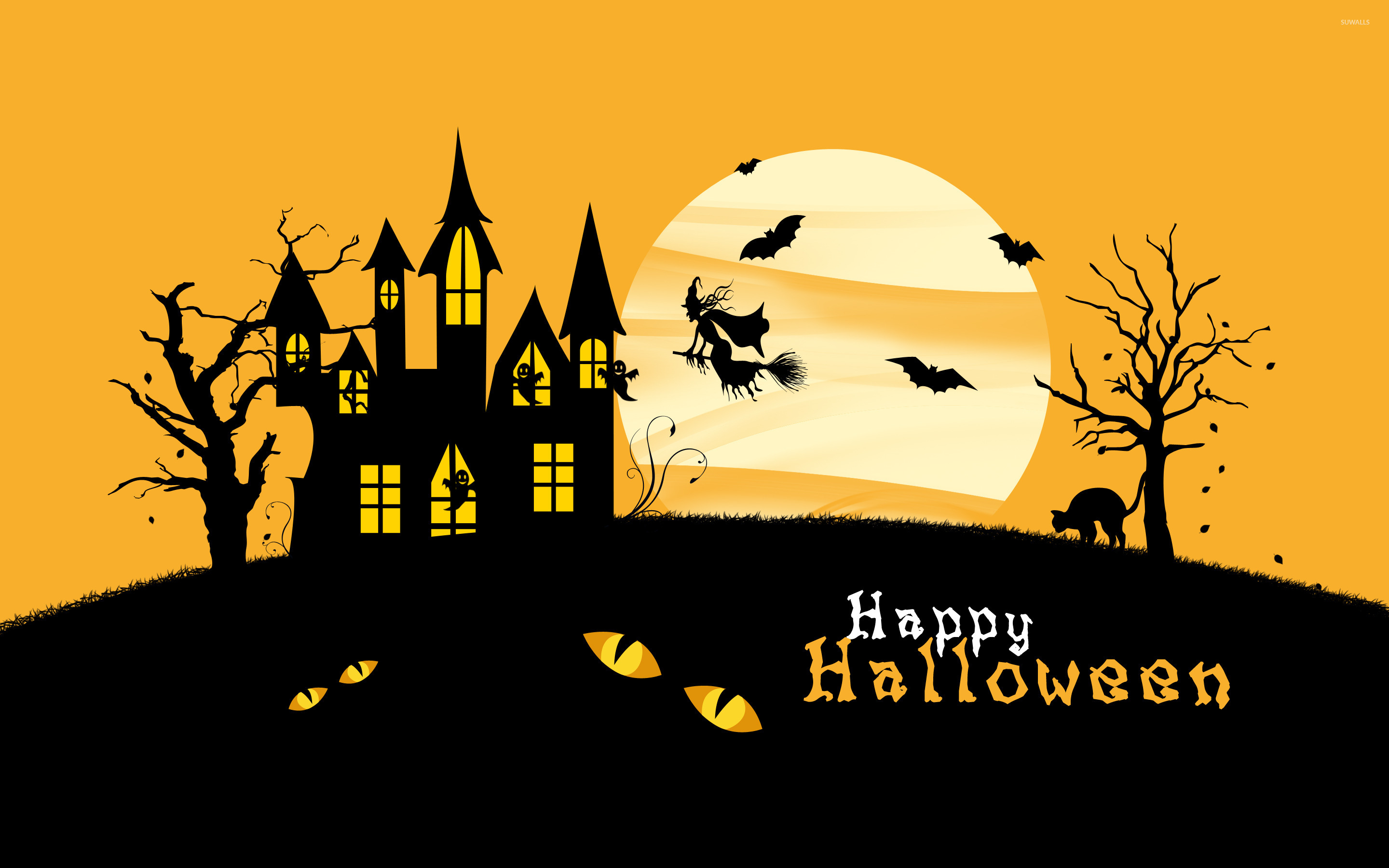 Halloween Wallpaper Vector Art Icons and Graphics for Free Download
