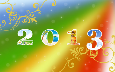 Happy New Year 2013 wallpaper