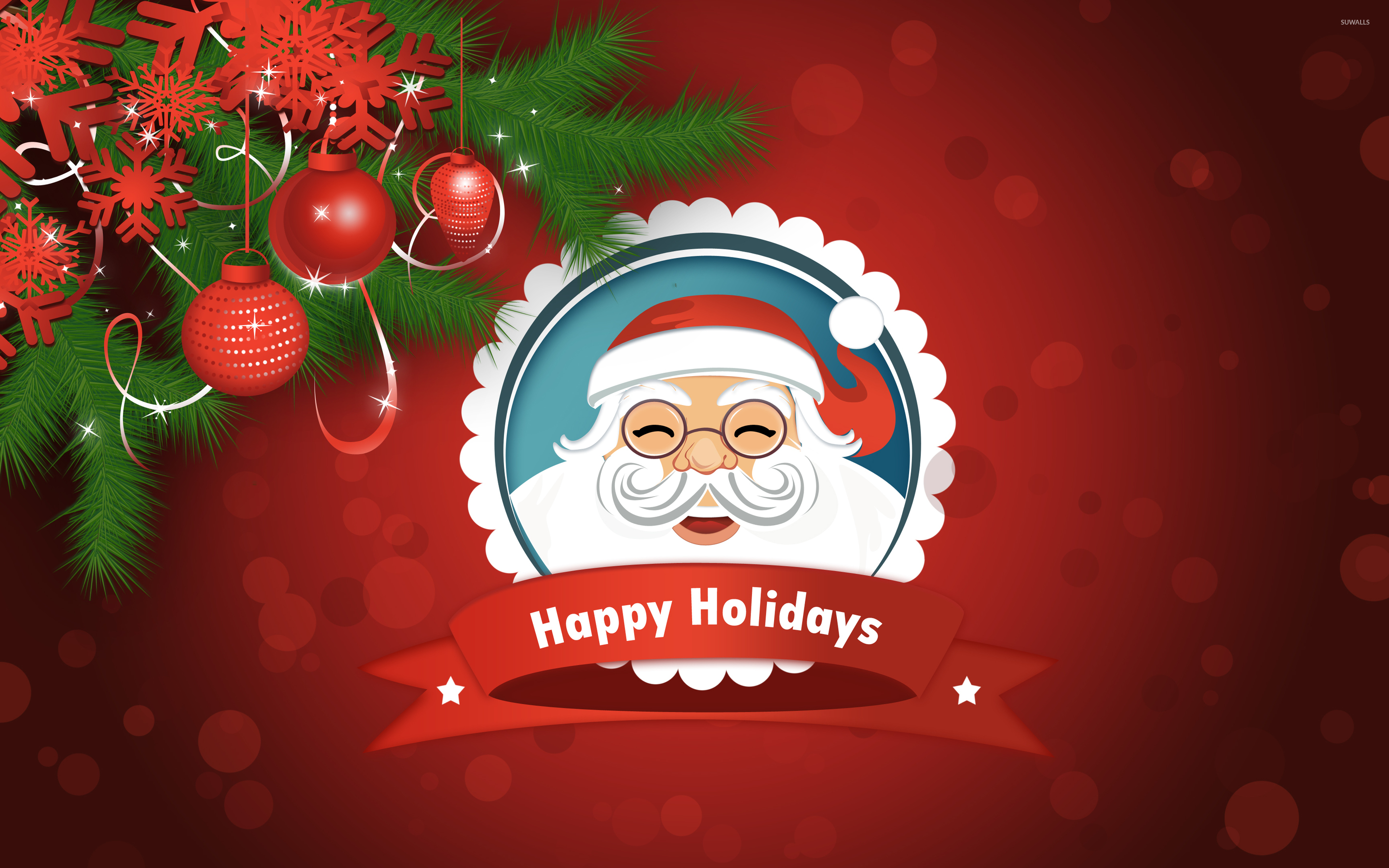 Smiling Santa Claus wallpaper - Holiday wallpapers - #50304