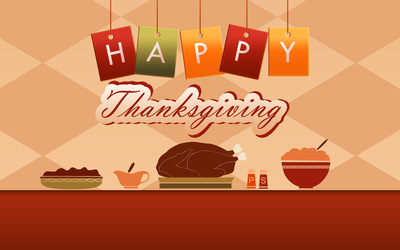 Thanksgiving meal Wallpaper