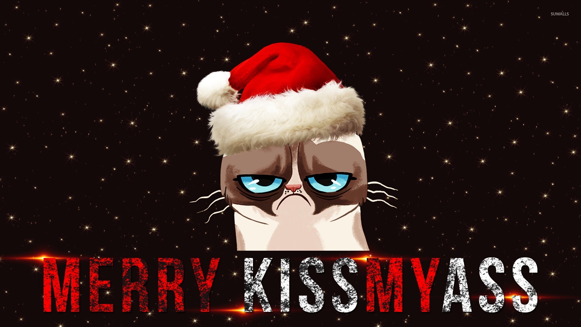 Grumpy Christmas wallpaper - Meme wallpapers - #26213.