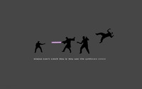 Ninjas can't catch you if you use the goddamn force wallpaper 1920x1200 jpg