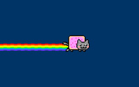 Nyan cat [5] wallpaper 1920x1200 jpg
