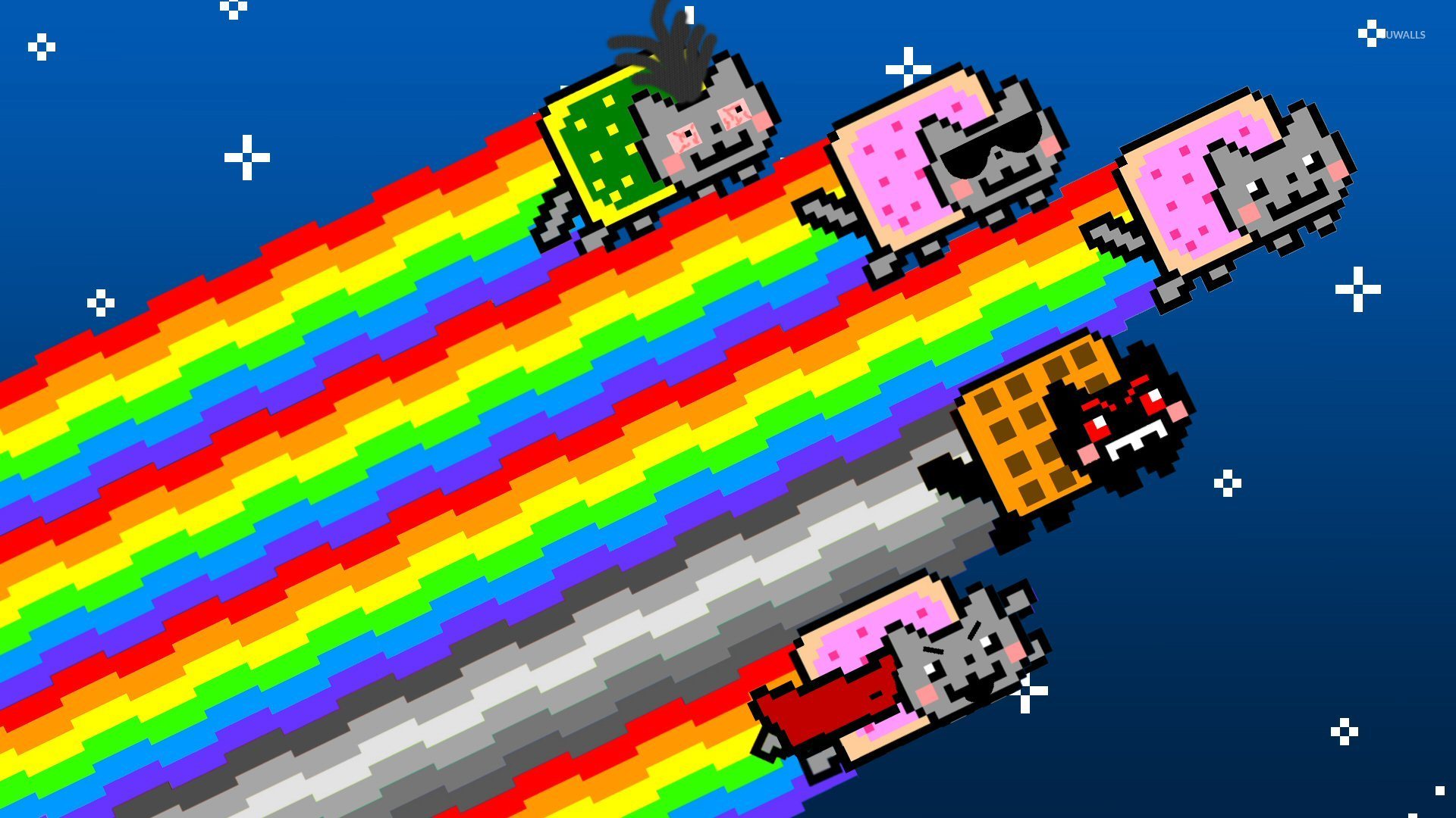 t rex runner nyan cat