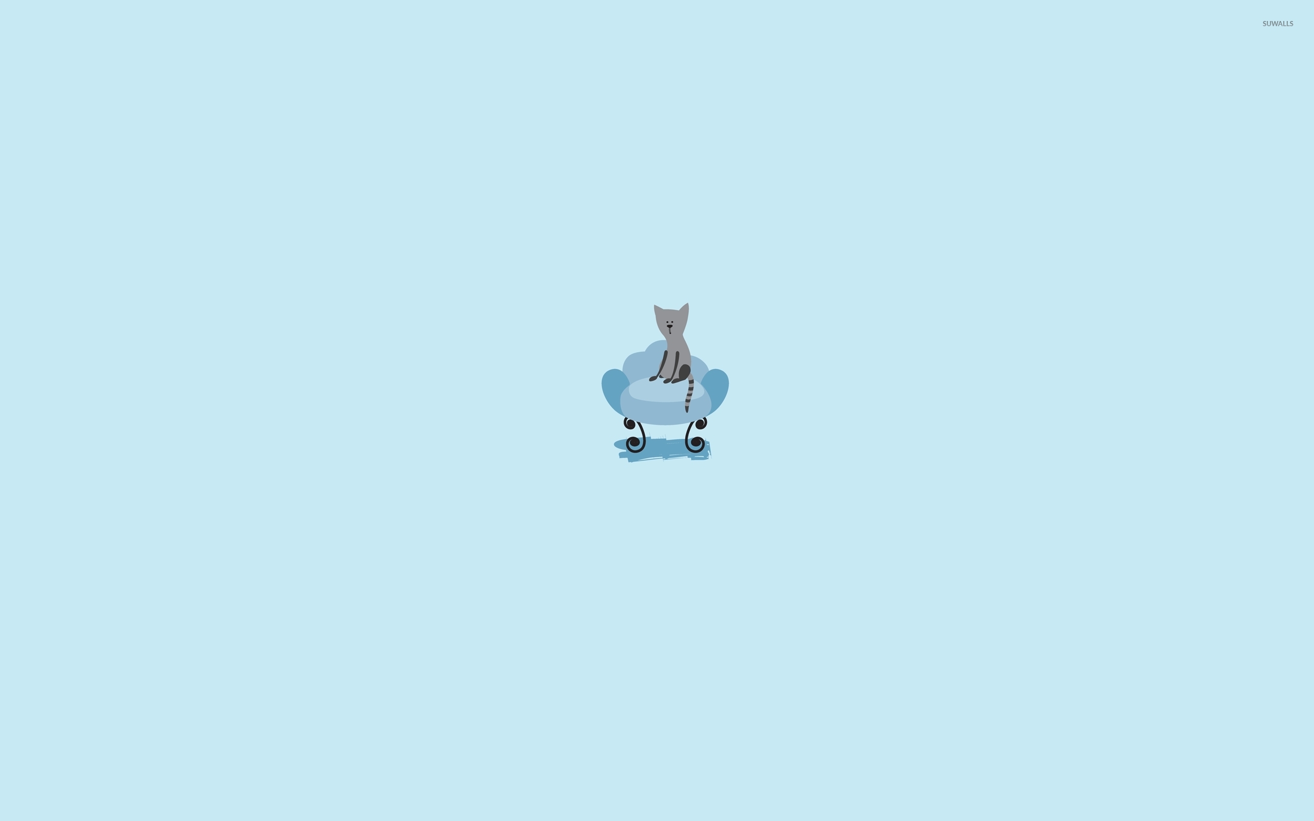 HD Cat  Wallpaper  Minimalist  wallpaper  bukit