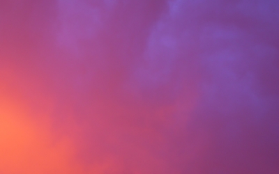 Purple sunset clouds wallpaper